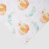 Papier Mousseline Citrouilles et lauriers d'automne d'automne (Détail)