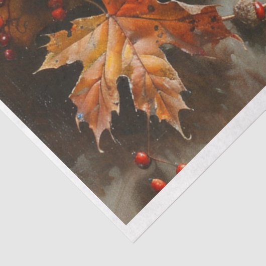 Papier Mousseline Citrouilles saisonniers (Détail)