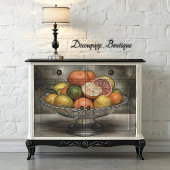 Papier Mousseline Citrus Symphony Découpage