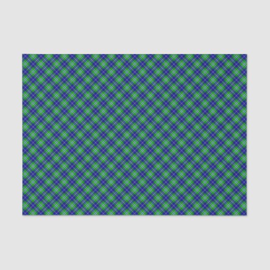 Papier Mousseline Clan Douglas Tartan (Recto)