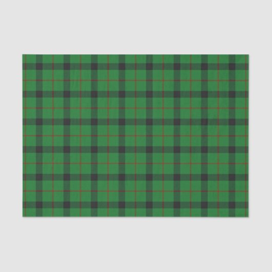 Papier Mousseline Clan écossais des cadeaux Kincaid Tartan (Recto)