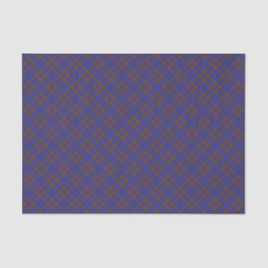 Papier Mousseline Clan Elliot Tartan moderne (Recto)