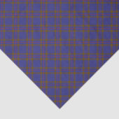 Papier Mousseline Clan Elliot Tartan moderne (Détail)