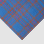 Papier Mousseline Clan Elliot Tartan Plaid (Détail)
