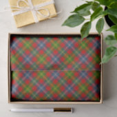 Papier Mousseline Clan Forrester Tartan (Cadeau)