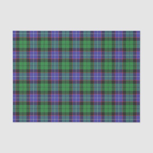 Papier Mousseline Clan Galbraith Tartan (Recto)