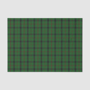 Papier Mousseline Clan Kincaid Tartan Papier Tissu Plaid