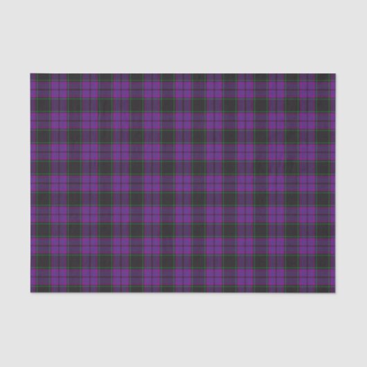 Papier Mousseline Clan Laird Tartan (Recto)