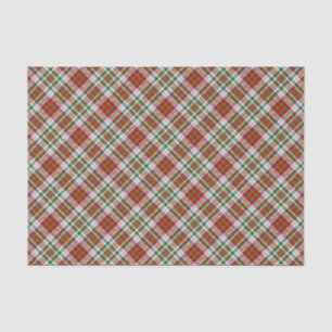 Papier Mousseline Clan MacAlister Robe Tartan Tissu Papier