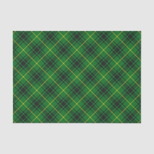 Papier Mousseline Clan MacArthur Tartan (Recto)