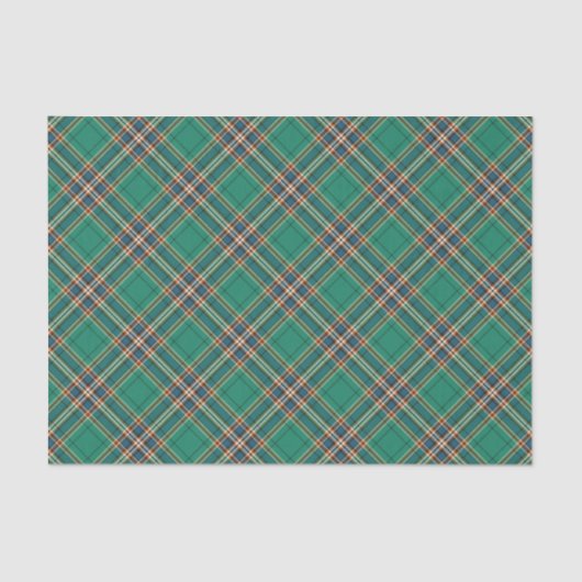 Papier Mousseline Clan MacFarlane Tartan de chasse antique (Recto)
