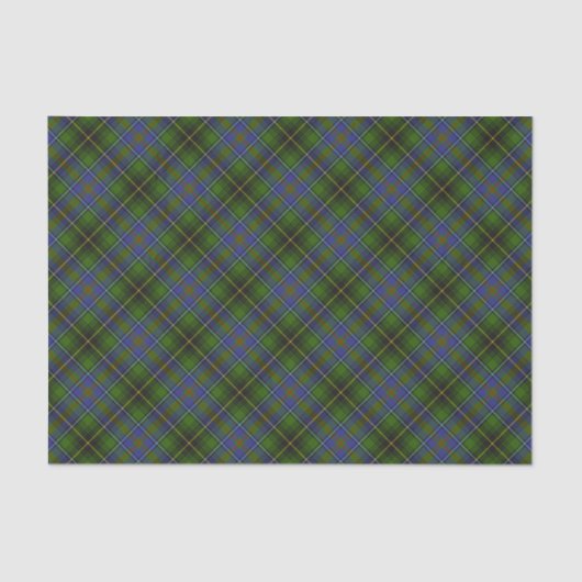 Papier Mousseline Clan MacInnes Tartan (Recto)