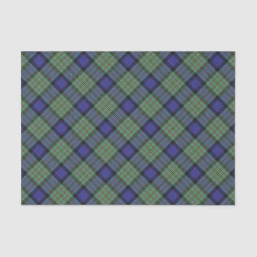 Papier Mousseline Clan MacLaren Tartan (Recto)