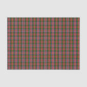 Papier Mousseline Clan MacPherson Tartan (Recto)