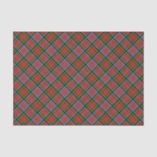 Papier Mousseline Clan MacPherson Tartan Tissu Papier