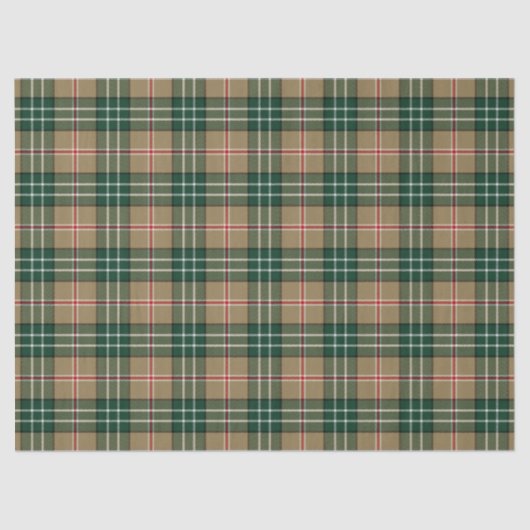 Papier Mousseline Clan MacShane Tartan (Recto)