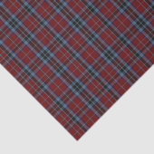 Papier Mousseline Clan MacTavish Tartan Tissu Plaid Papier (Détail)