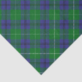 Papier Mousseline Clan Oliphant Tartan Papier Tissu (Détail)