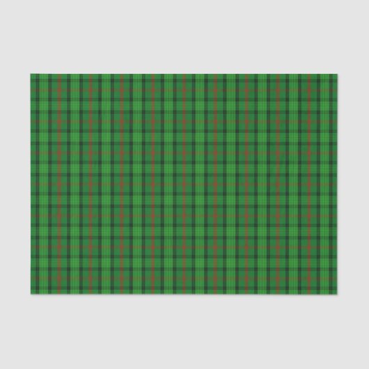 Papier Mousseline Clan Ross Tartan (Recto)