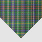 Papier Mousseline Clan Scott Green Tartan Tissue Paper (Détail)