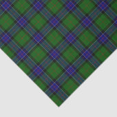 Papier Mousseline Clan Sinclair Tartan Plaid (Détail)