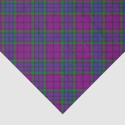Papier Mousseline Clan Wardlaw Tartan (Détail)