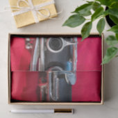 Papier Mousseline Clarinet en rouge (Cadeau)