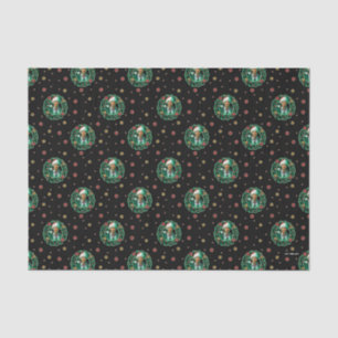 Papier Mousseline Clark Griswold Motif de la couronne de Noël