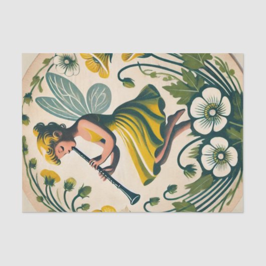 Papier Mousseline Classe Clarinet (Recto)