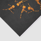 Papier Mousseline Classe de Yoga d'Halloween (Détail)