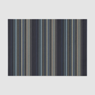 Papier Mousseline Classé Marine et Gold Multicolor