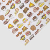 Papier Mousseline Classic American Lunch Counter Greasy Spoon Diner (Détail)