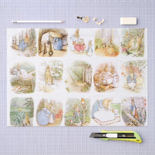 Papier Mousseline Classic Beatrix Potter (Artisanat)