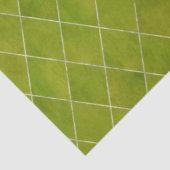 Papier Mousseline Classic Green Velvet Jacquard Motif Luxe (Détail)