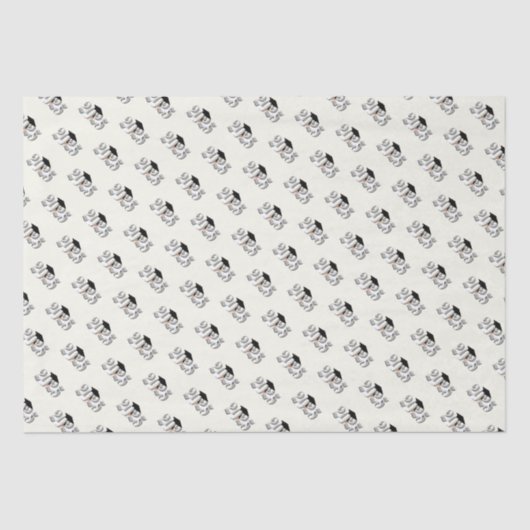 Papier Mousseline Classic Silver Class of 2025 Graduation (Recto)