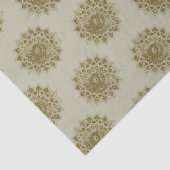 Papier Mousseline Classique Mandala Inde Style 4 (Détail)