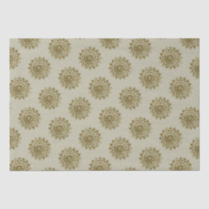 Papier Mousseline Classique Mandala Inde Style 4