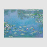 Papier Mousseline Claude Monet<br><div class="desc">Nymphéas - Claude Monet,  Huile sur toile,  1906</div>