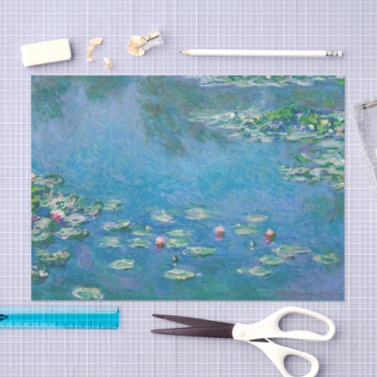 Papier Mousseline Claude Monet (Artisanat)