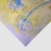 Papier Mousseline Claude Monet - Agapanthus (Détail)