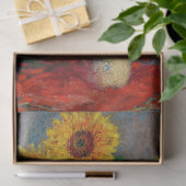 Papier Mousseline Claude Monet - Bouquet de tournesols (Cadeau)