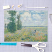 Papier Mousseline Claude Monet - Champs de pavot près d'Argenteuil ( (Artisanat)