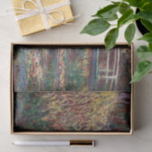 Papier Mousseline Claude Monet - Eau Lily étang, Harmonie rose (Cadeau)