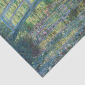 Papier Mousseline Claude Monet - Eau Lily étang, Harmonie verte (Détail)