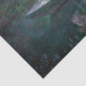 Papier Mousseline Claude Monet - En Norvegienne Bateau à Giverny (Détail)