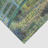 Papier Mousseline Claude Monet - Etang Lily et Pont Japonais (Détail)