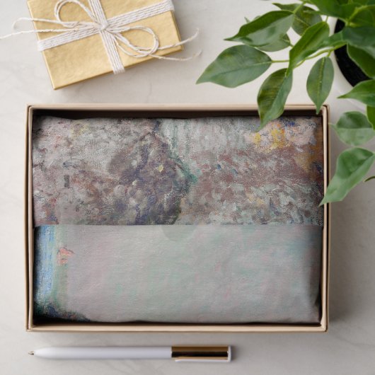 Papier Mousseline Claude Monet - Falaises à Etretat (Cadeau)