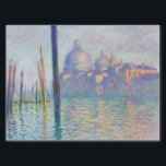 Papier Mousseline Claude Monet - Grand Canal, Venise<br><div class="desc">Le Grand Canal,  Venise - Claude Monet,  Huile sur toile,  1908</div>