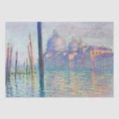 Papier Mousseline Claude Monet - Grand Canal, Venise (Recto)
