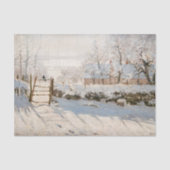 Papier Mousseline Claude Monet - La Pie (Recto)